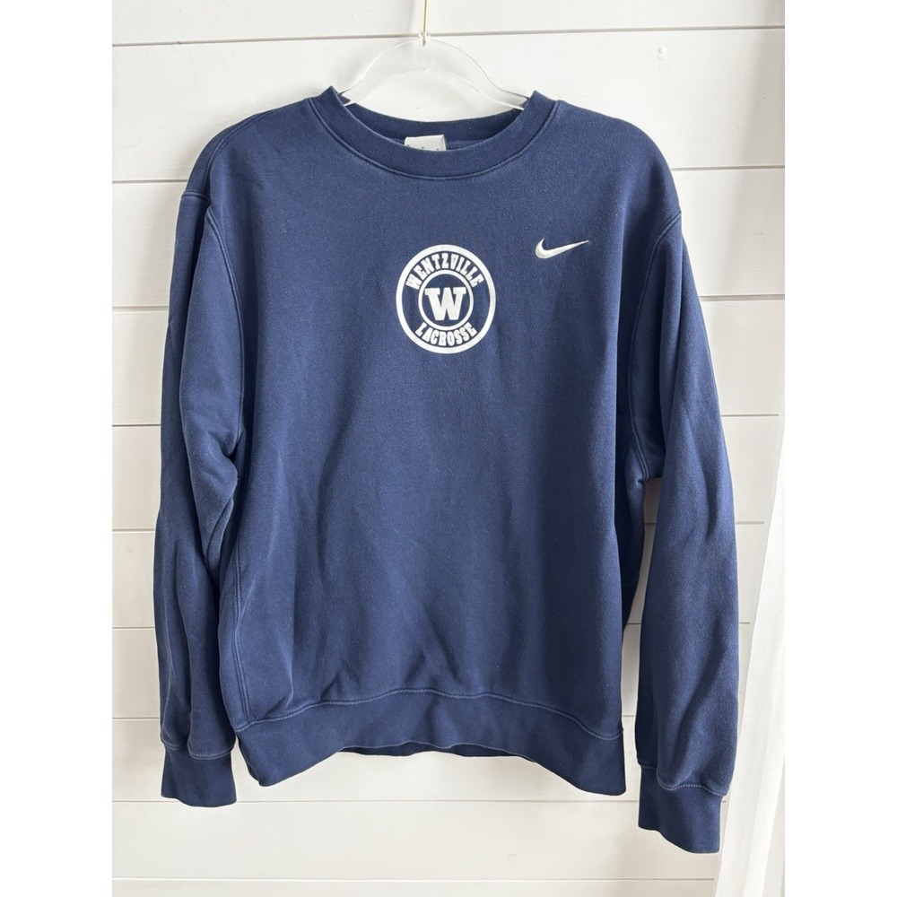 Nike Navy Wentzville‎ Lacrosse Crew Neck. Medium 0240